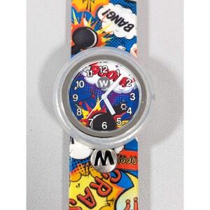 Watchitude Comic Bang Boom Crash Slap Watch Colorful Adjustable Strap